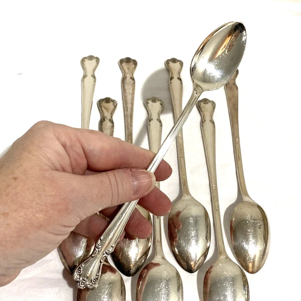 Vintage silverplated iced